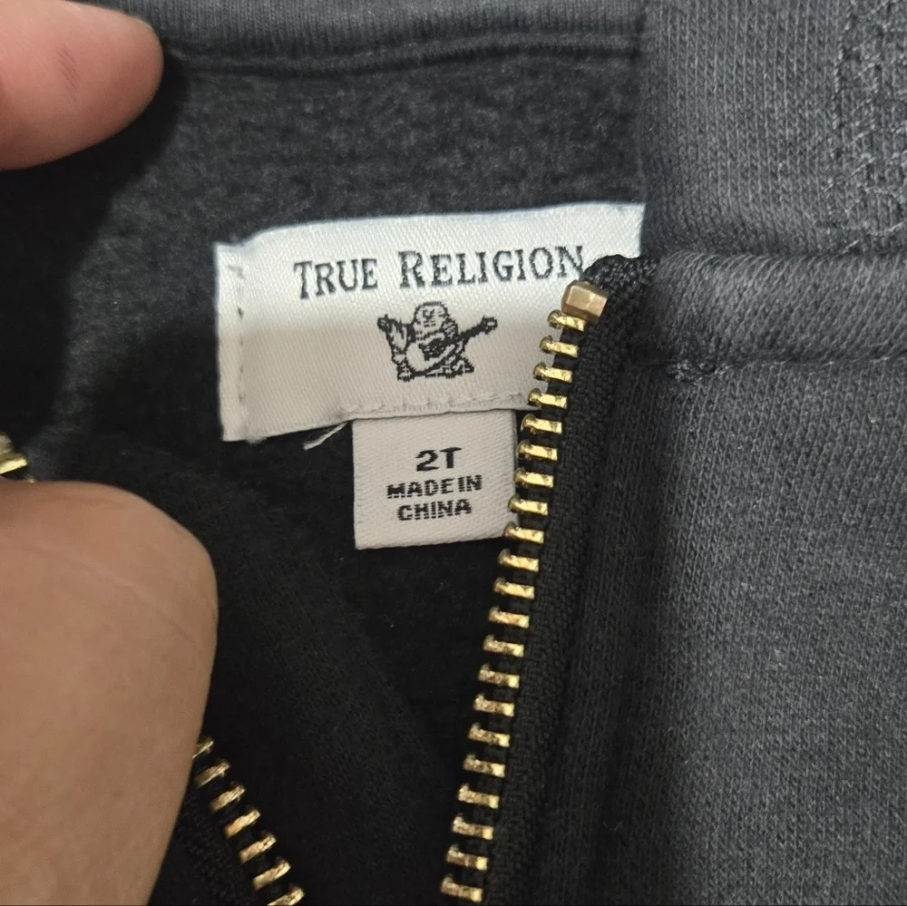 Toddler True Religion Hoodie And T Shirt Sz 2t And 3t